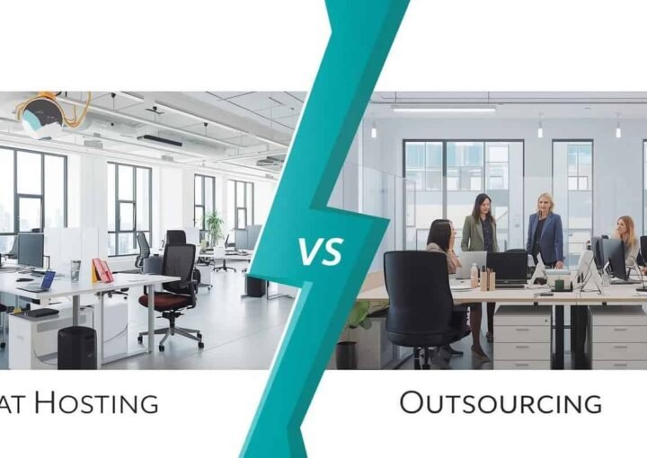 Comparison between seat hosting workstations and traditional customer service outsourcing